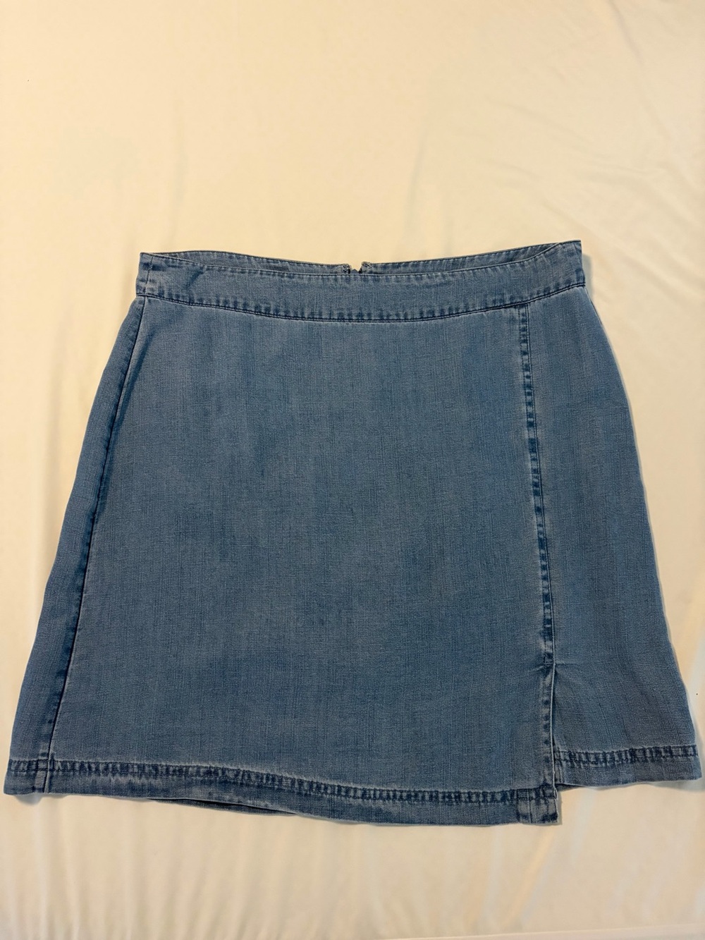 Loft Outlet lightweight chambray Skirt - Women